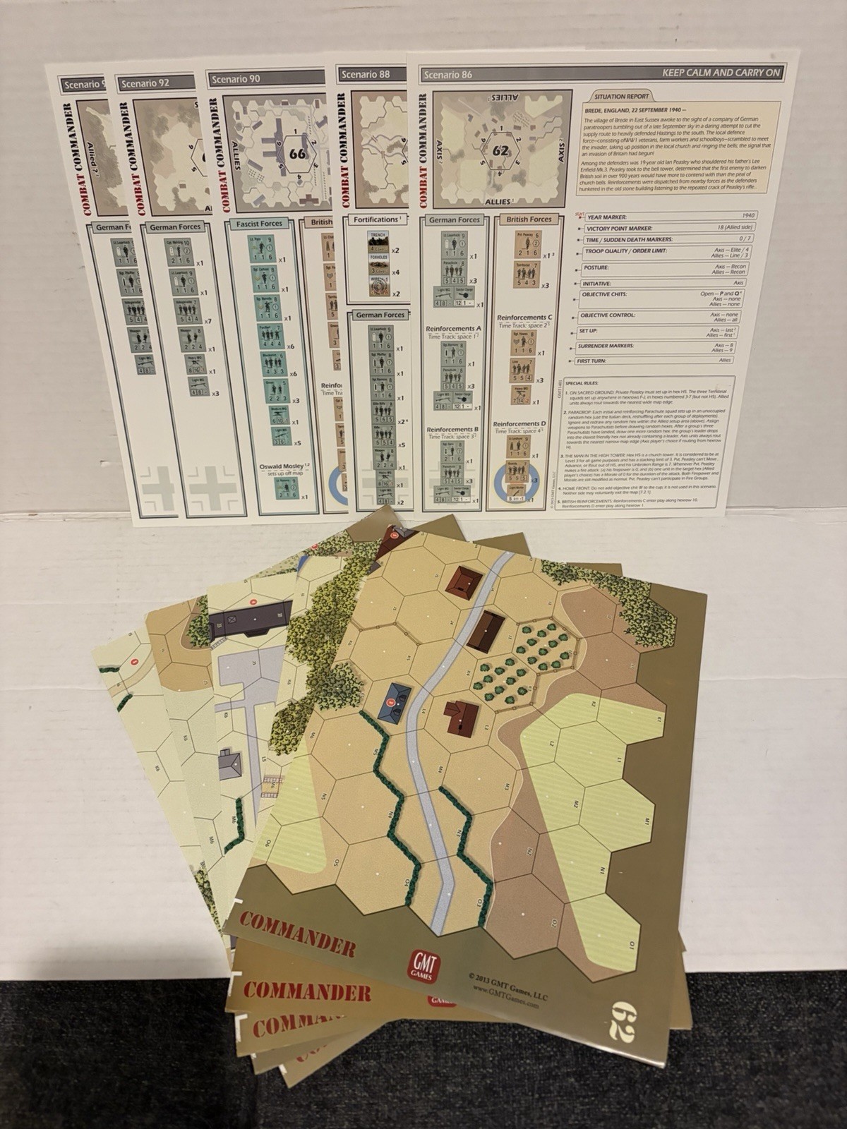 GMT Combat Commander Battle Pack Nr 6 Sea Lion 2014 Nice!