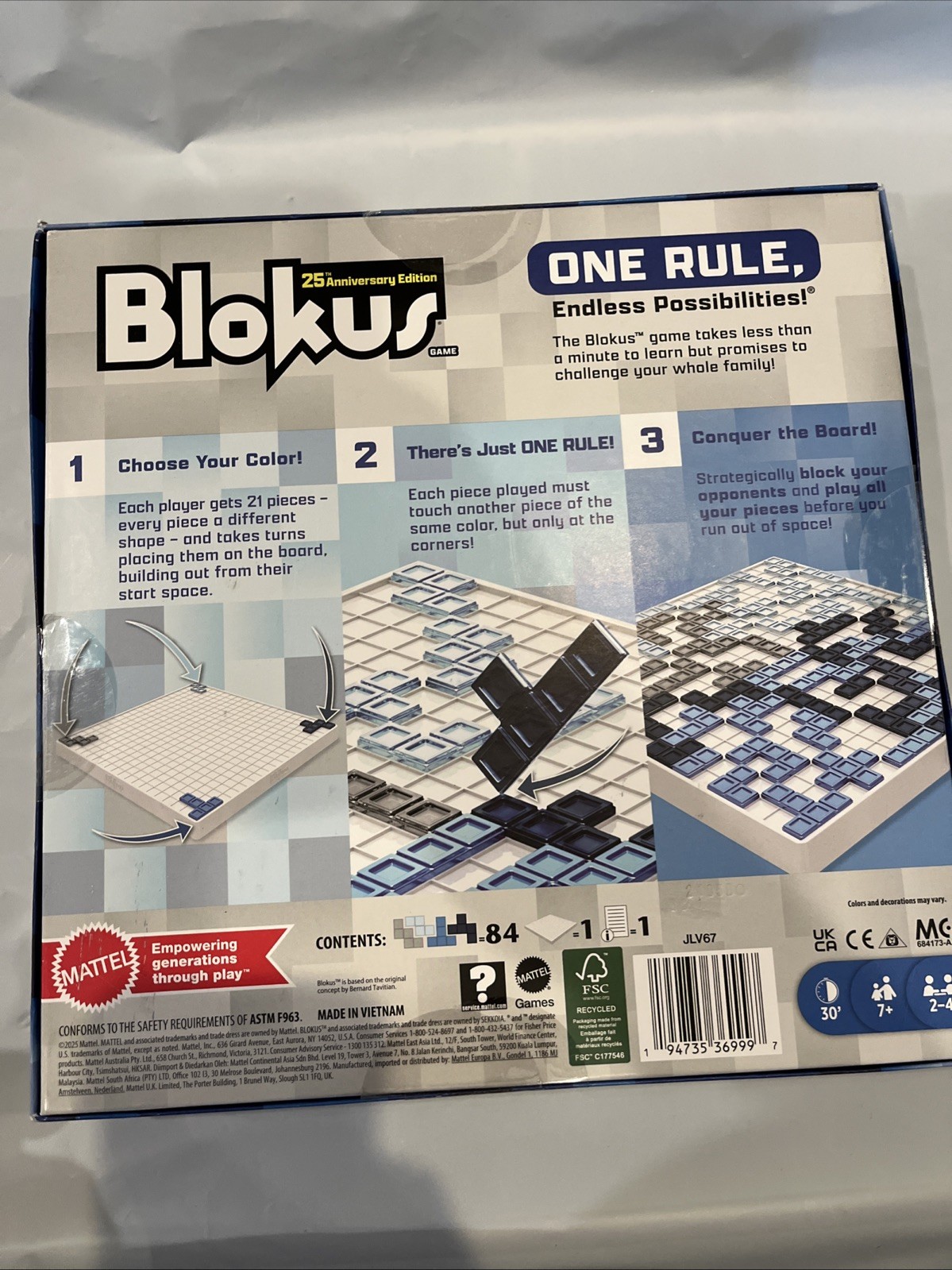 Blokus Board Game 25th Anniversary Edition. Brand New!