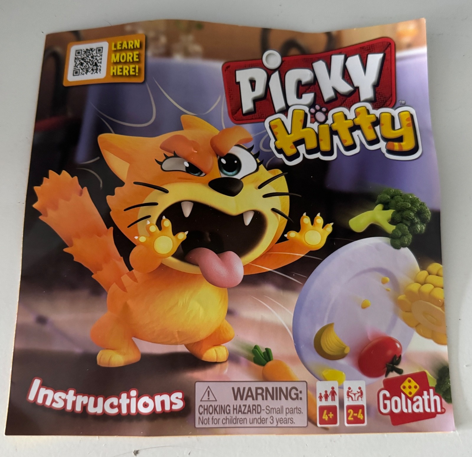 Picky Kitty Game by Goliath 2021 Hard to Find Kids & Family Game 100% COMPLETE!