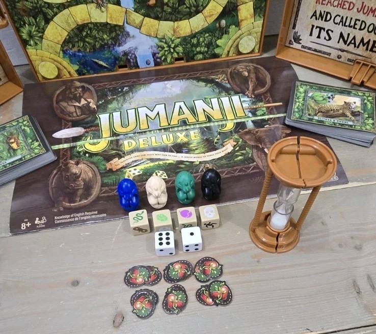 Jumanji Deluxe Electronic Board Game Adventure Game Spin Master – Tested Works*