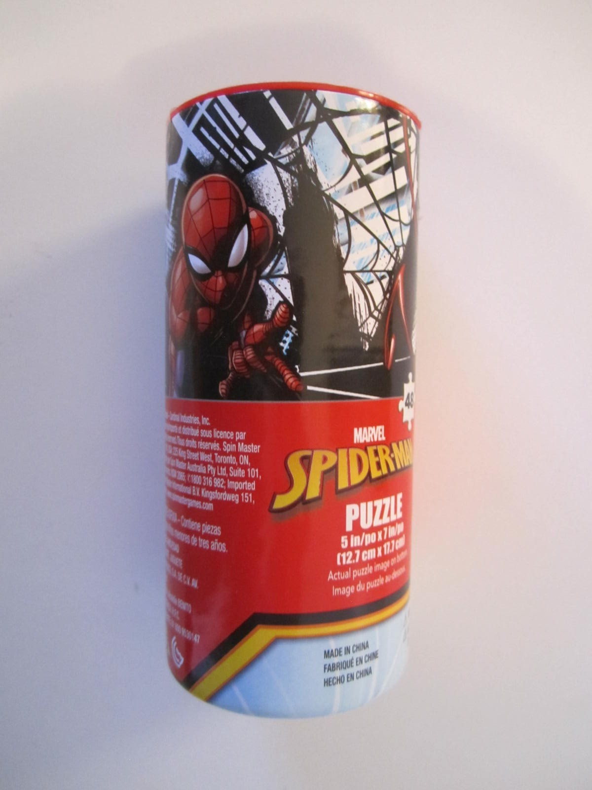 NEW MARVEL MATCHING GAME WONDER FORGE + MARVEL SPIDERMAN PUZZLE 5″ X 7″ AGES 3+