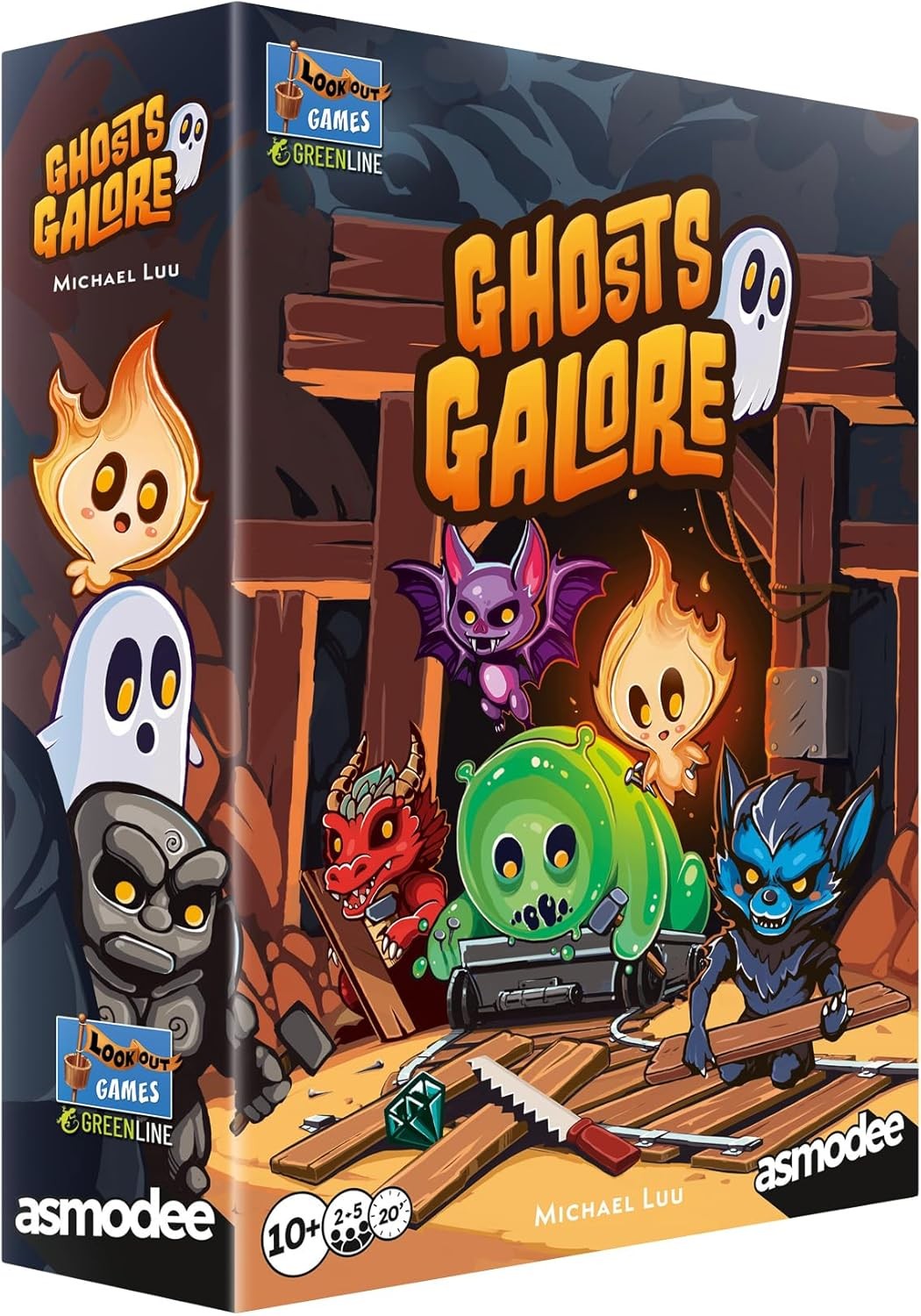Lookout Games: Ghosts Galore – Board Game