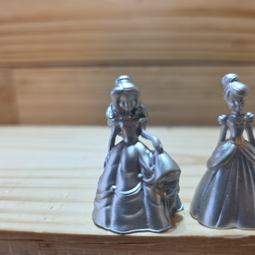 Monopoly Disney Princess Edition 4 Replacement Princess Replacement Tokens/Pcs.