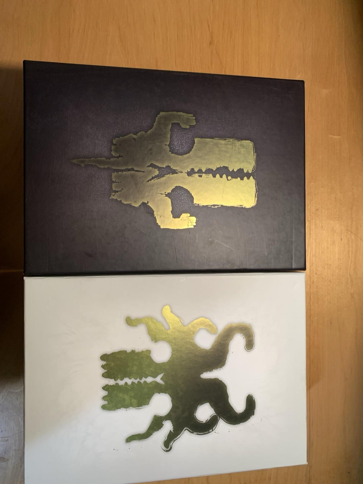 The 7th Continent Board Game + What Goes Up Expansion, Kickstarter Versions