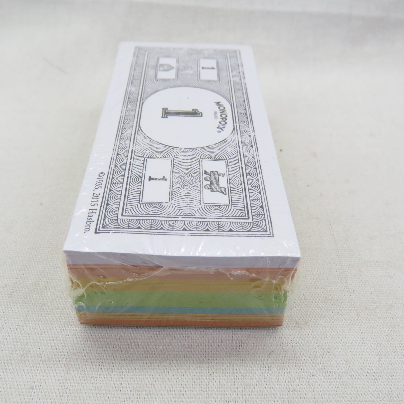 Standard Edition Replacement Monopoly Money IN SHRINK 2015 Hasbro