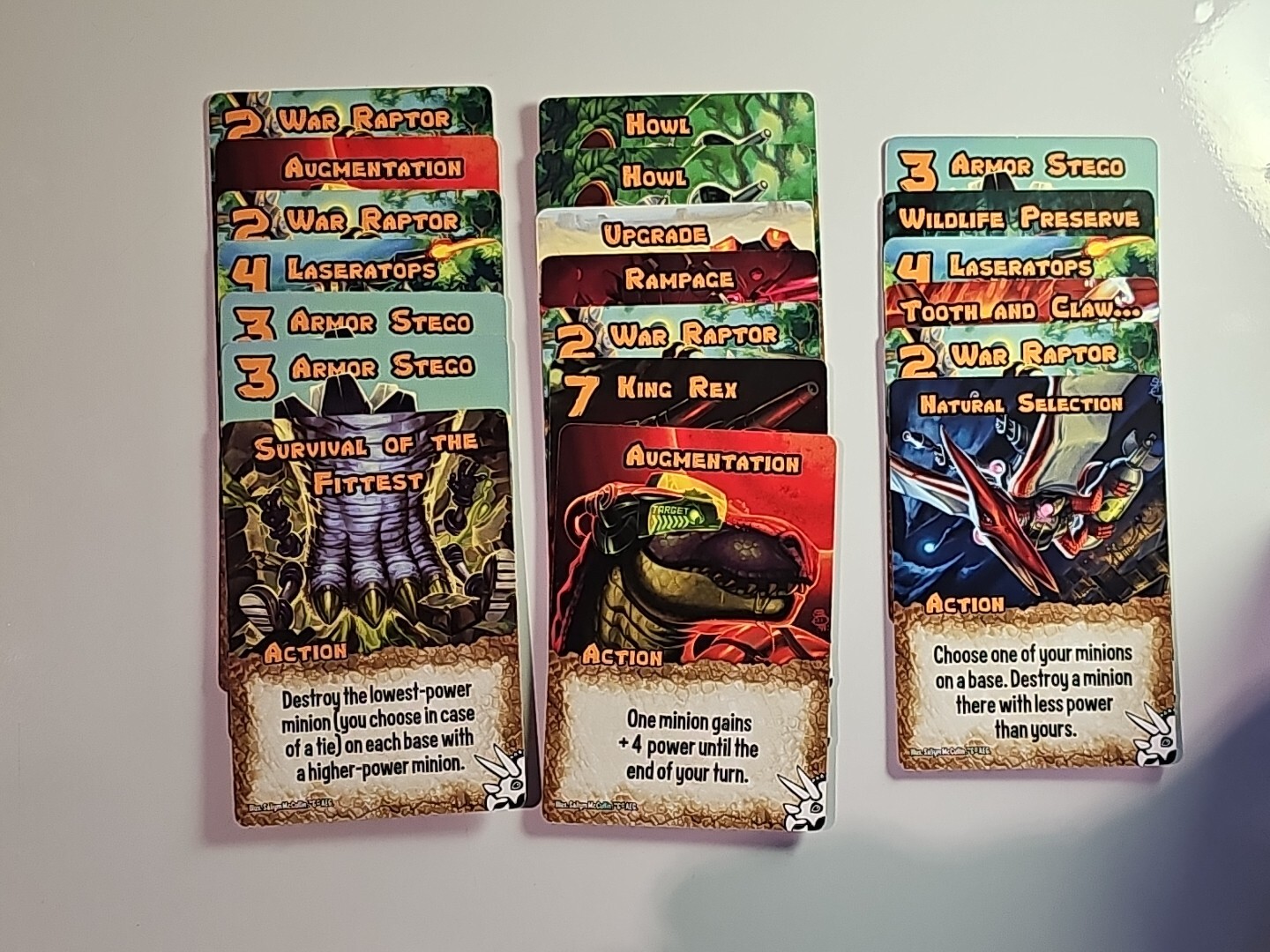 Smash Up DINOSAURS Faction Pack – Alderac Entertainment Group REPLACEMENT SET