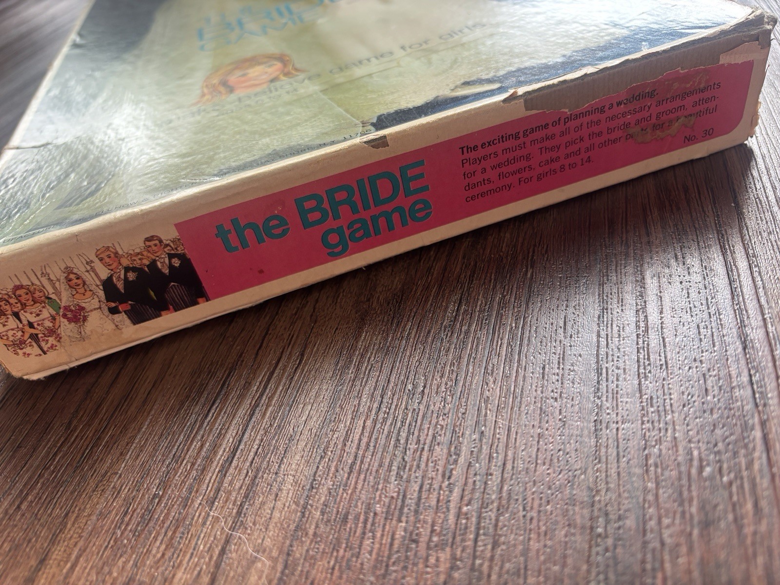 Selchow & Righter The Bride Game No. 30 (1971) Wedding Board Game