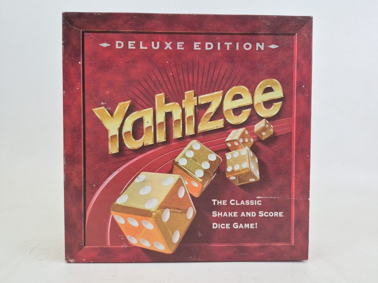 Milton Bradley Deluxe Edition Yahtzee Dice Game 1997 Complete