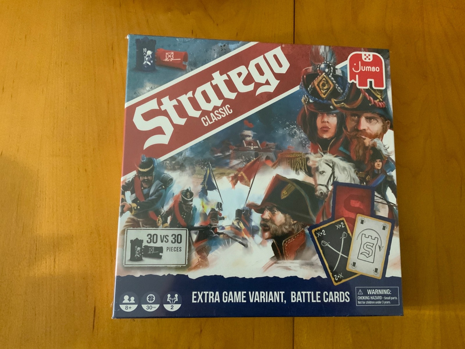 NEW & SEALED! Stratego Classic Board Game War Strategy Game With Battle Cards