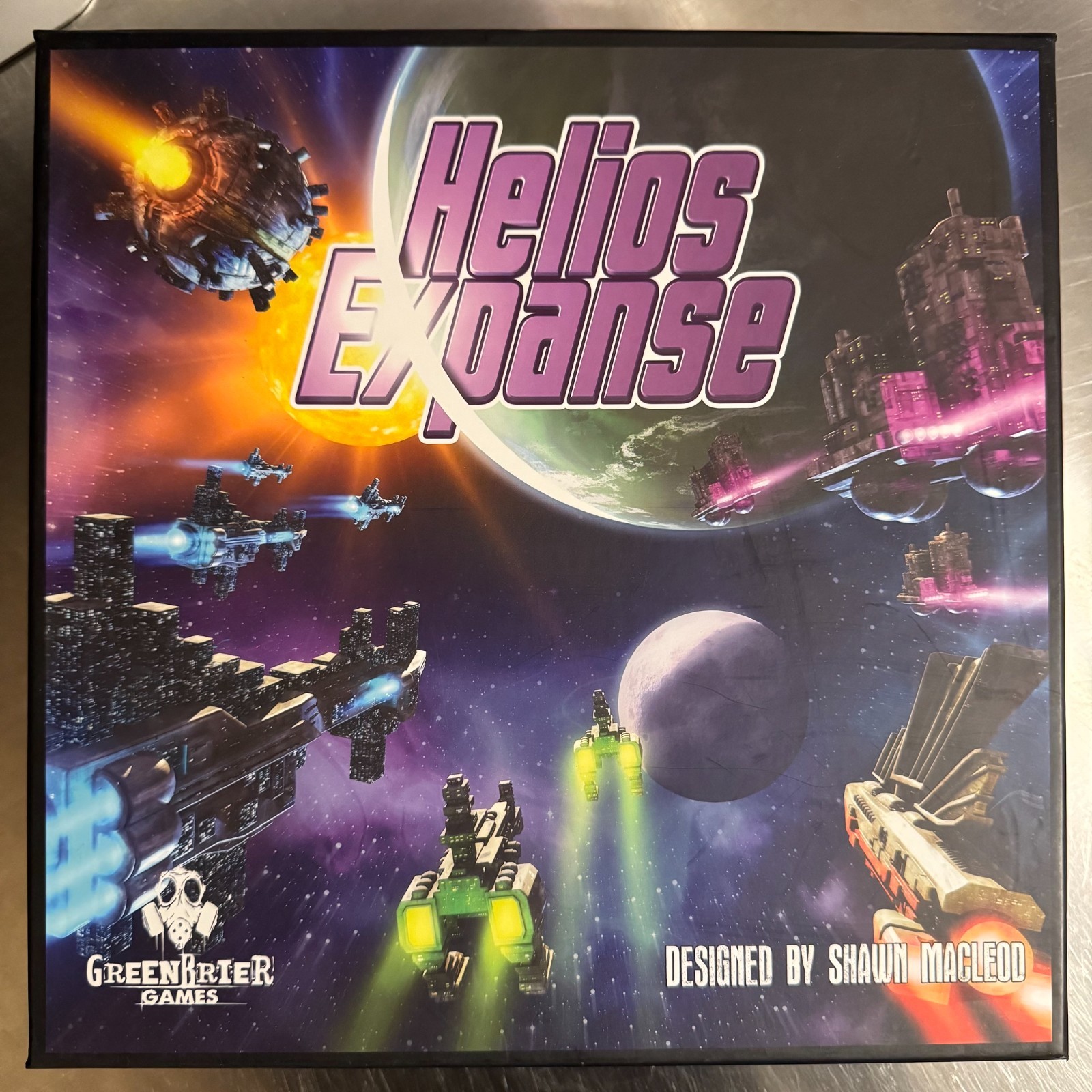 Helios Expanse 4x Strategy Space Board Game by Greenbrier Games – Complete