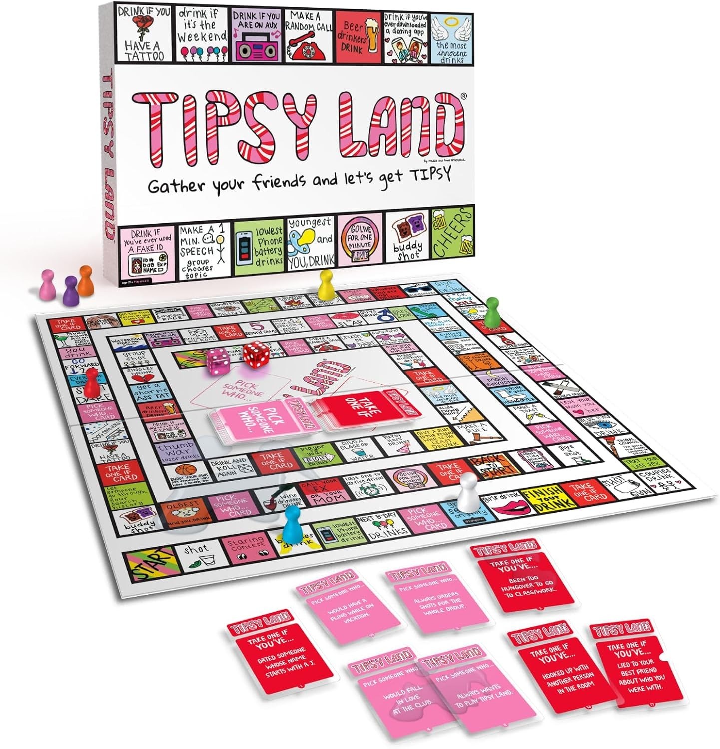 Edition | Official Product | Hilarious Adult Board Game | Group Game for Game…