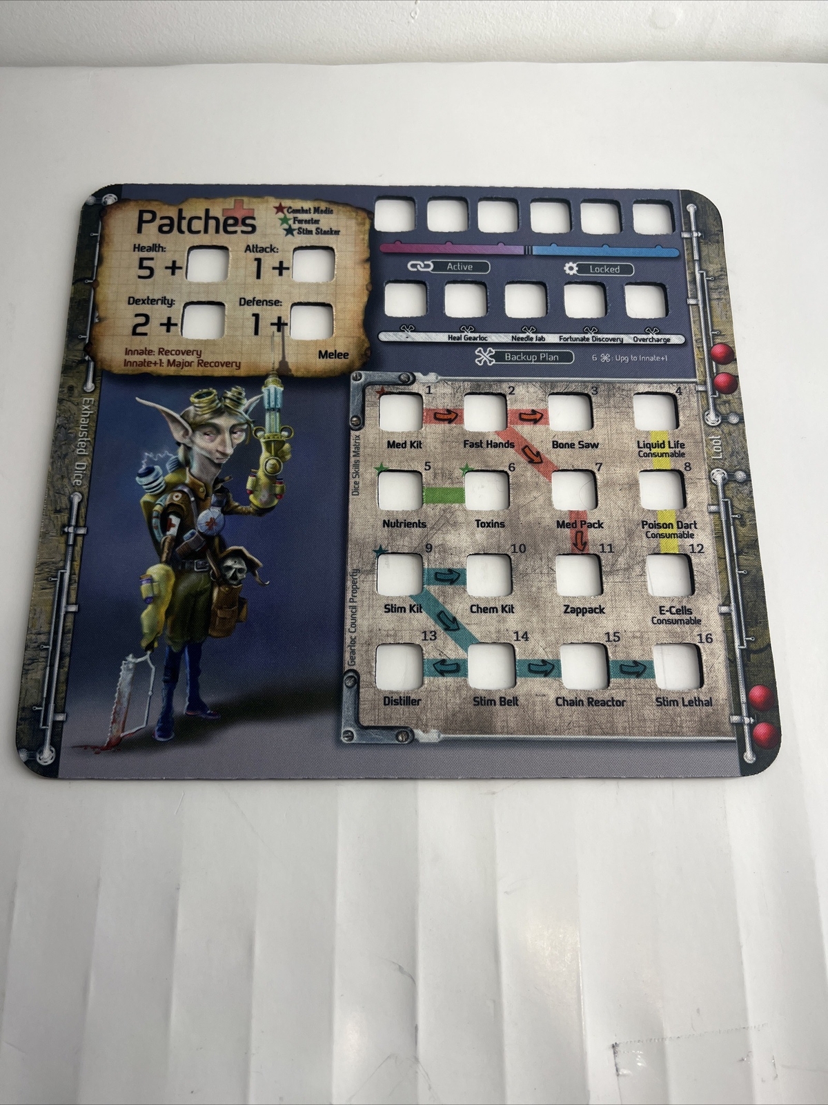 Too Many Bones Trove Chest Gearloc Player Mats (Each)