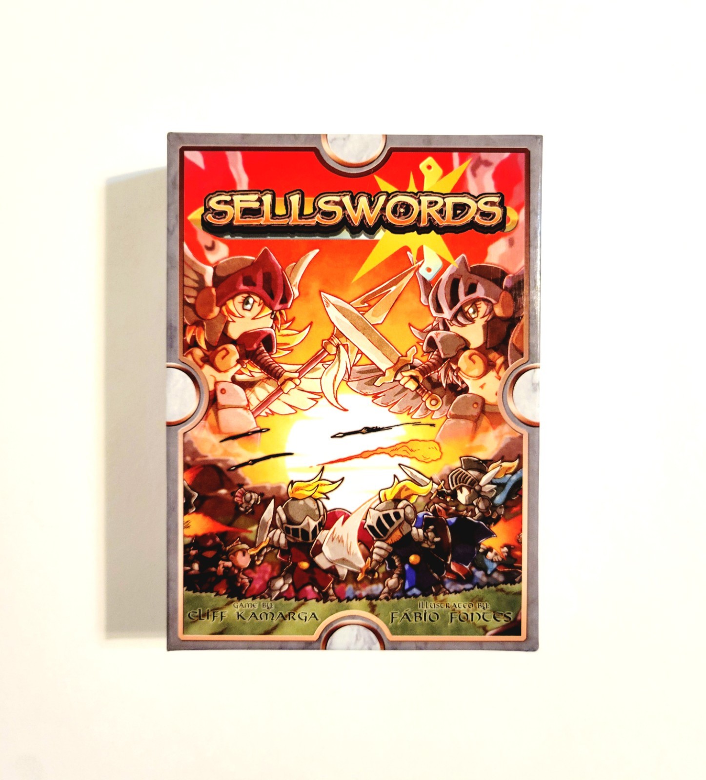 Sellswords Board Game Level 99 Games 2014 Strategy Tile Placement Game Complete