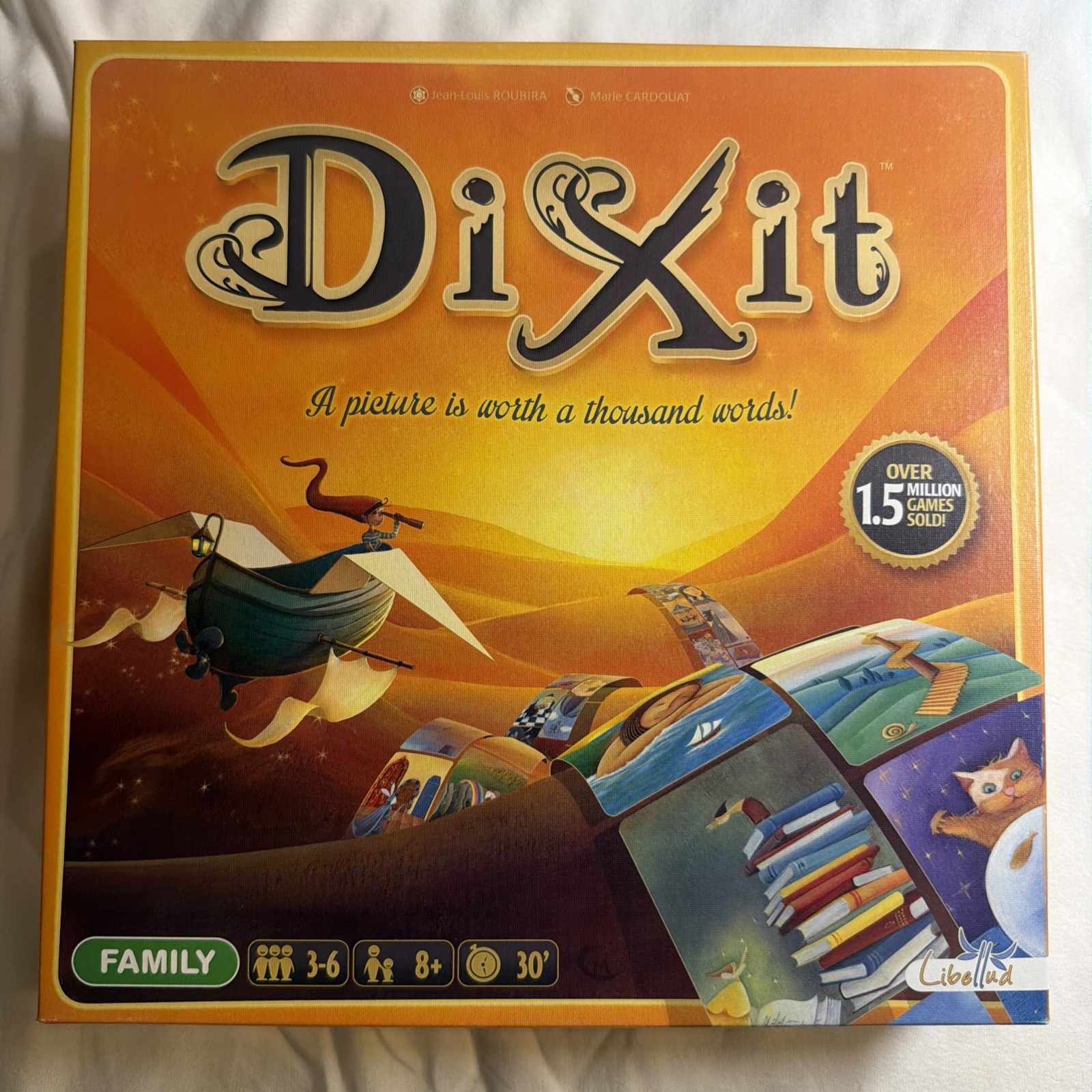 Dixit Board Game A Picture Is Worth A Thousand Words! 100 % Complete