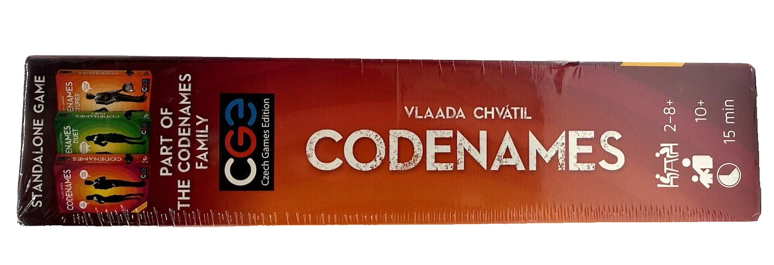 Czech Games Edition Vlaada Chvatil Codenames Top Secret Word #1 Party Game NEW