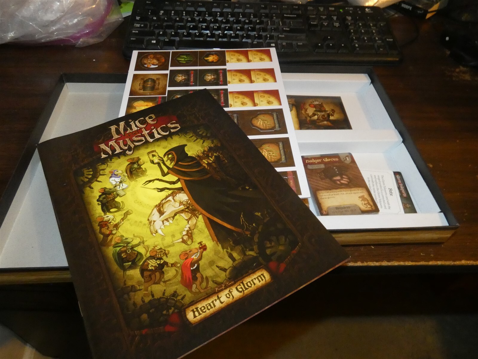Plaid Hat Games: Mice & Mystics: Heart of Glorm: Unpunched
