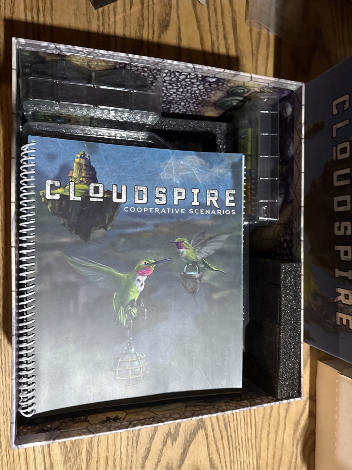 Cloudspire Board Game Sealed Chip Theory Games Premium Strategy Tower Defense