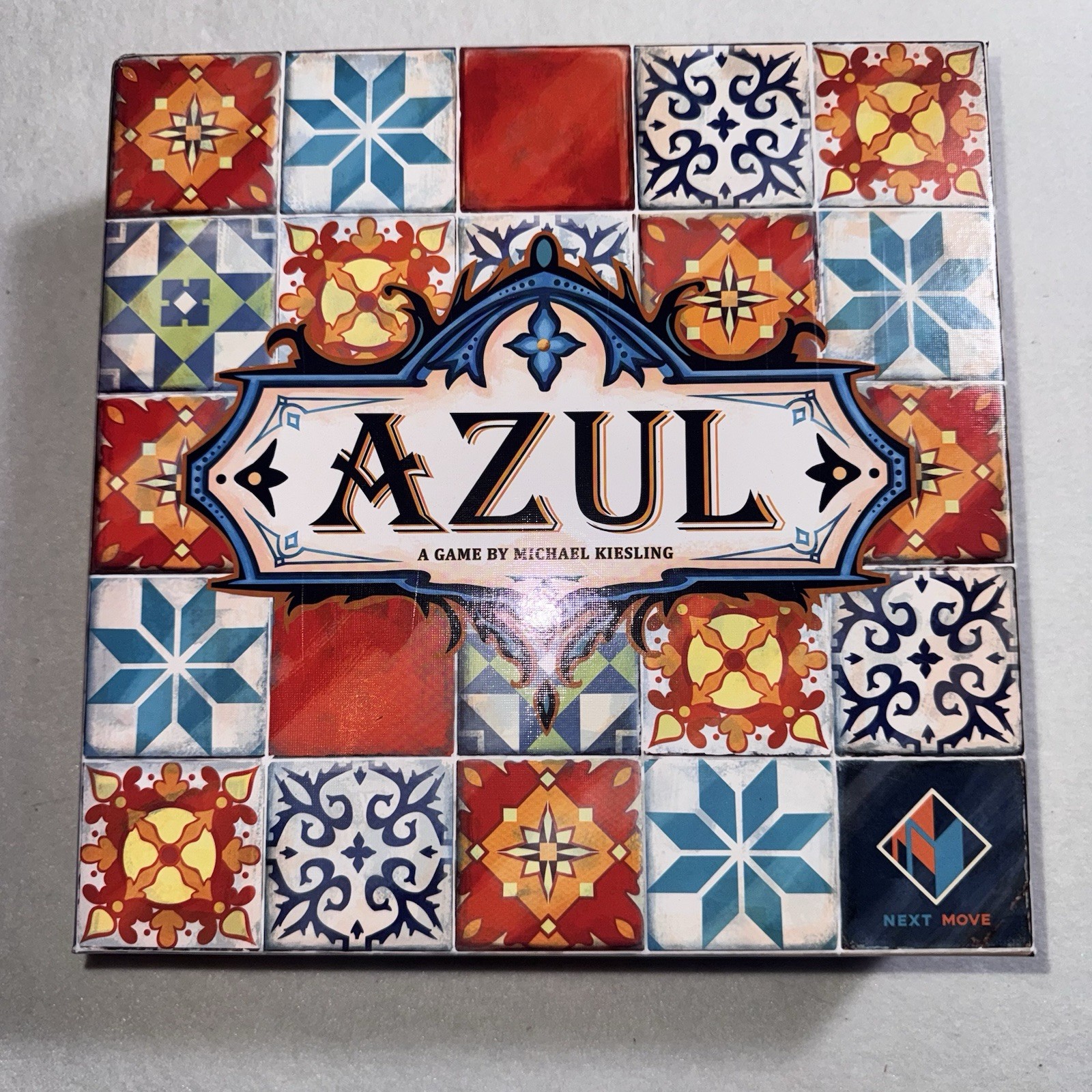 Azul Strategy Board Game 100% Complete 2021 Next Move 2-4 Players VG COND.