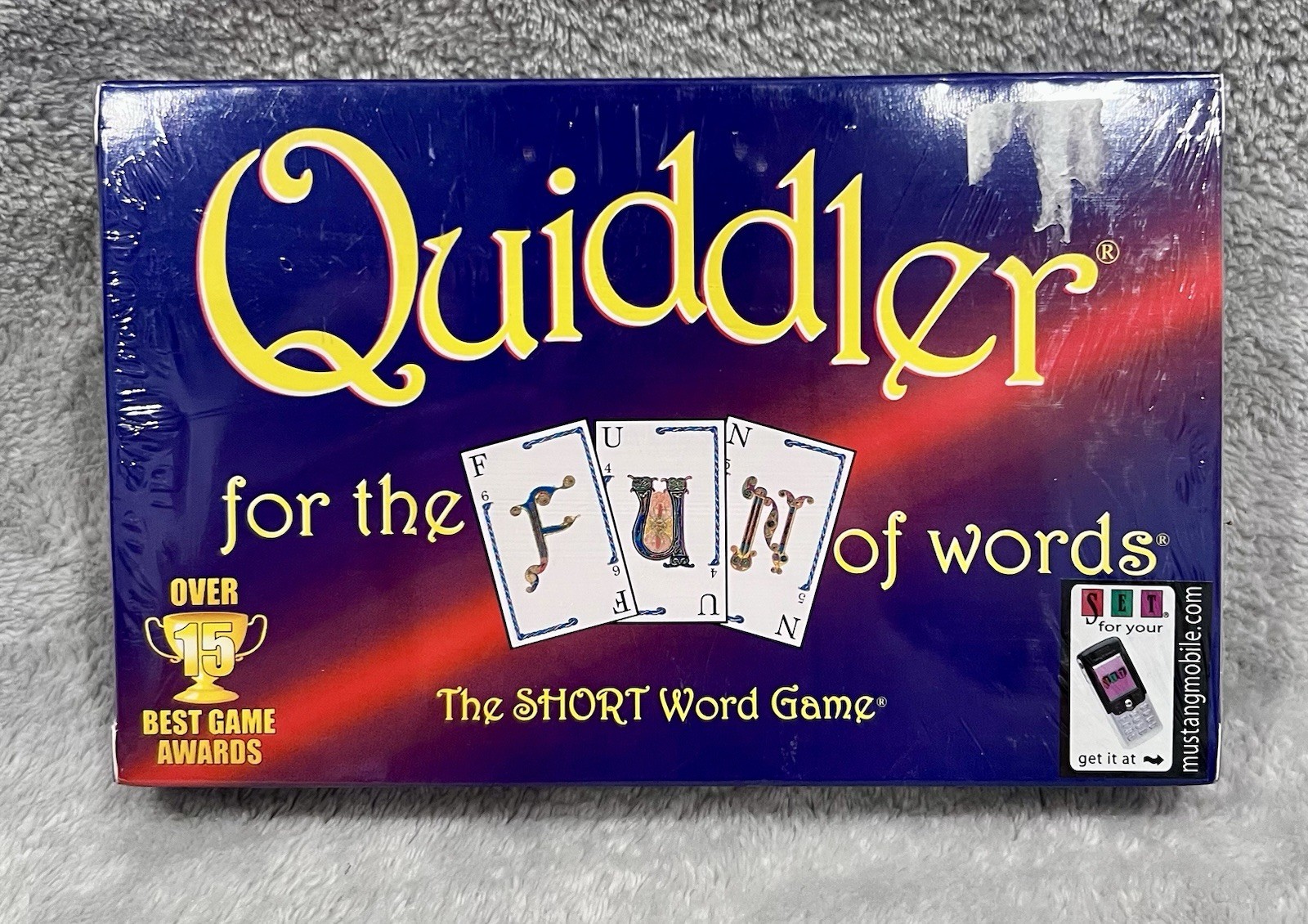 Set Enterprises: Quiddler for the Fun of Words (1998): New