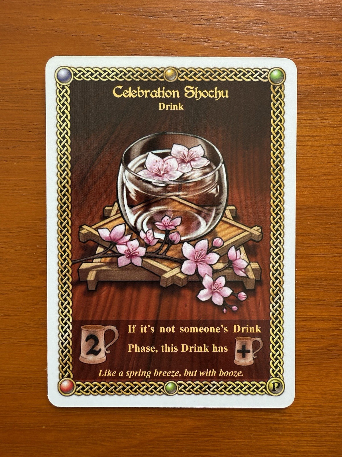 Red Dragon Inn Rare Promo Drink Card Blue Dragon Breath Plus Bonus Cards