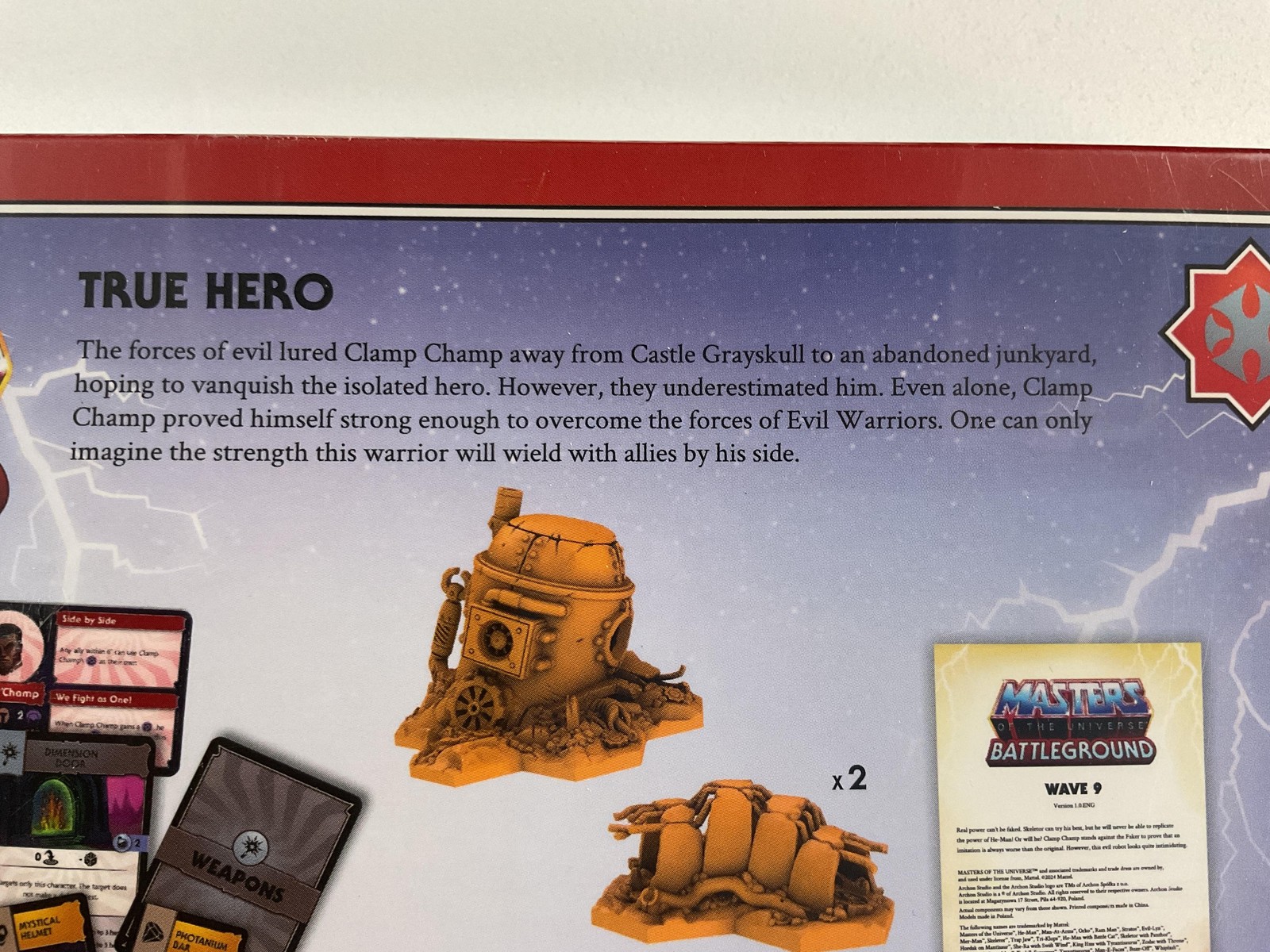 Archon Masters Of The Universe Battleground Clamp Champ Pack SEALED 2024