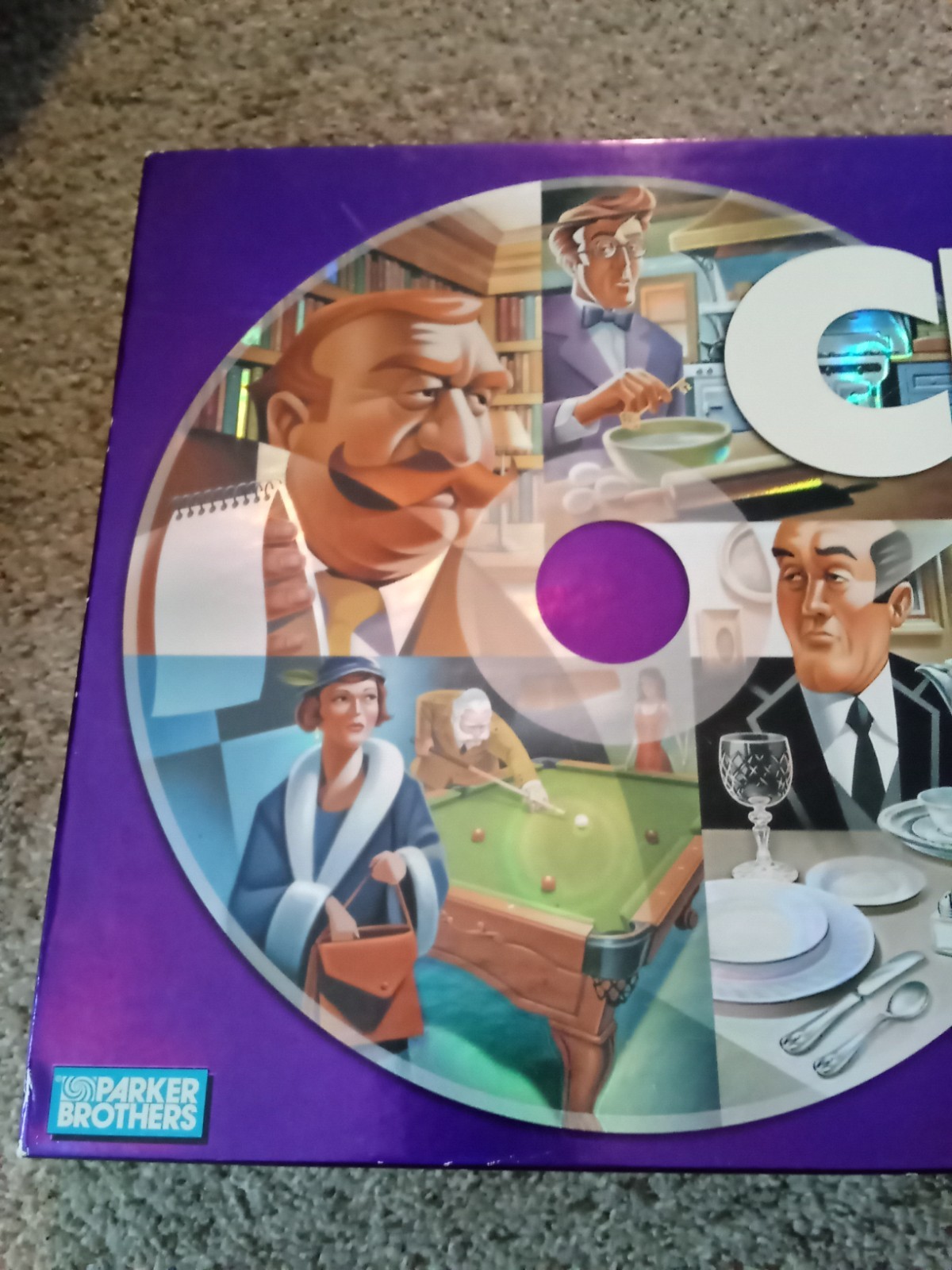 Clue DVD Parker Brothers 2006 Classic Detective Board Game Mystery. complete.