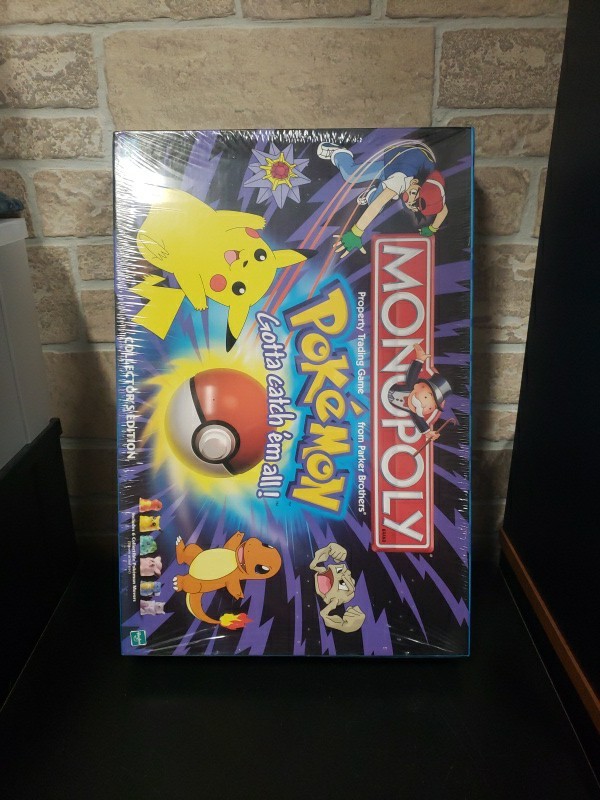 Vintage 1999 Pokémon Collectors Edition MONOPOLY New Sealed. 🔥🔥