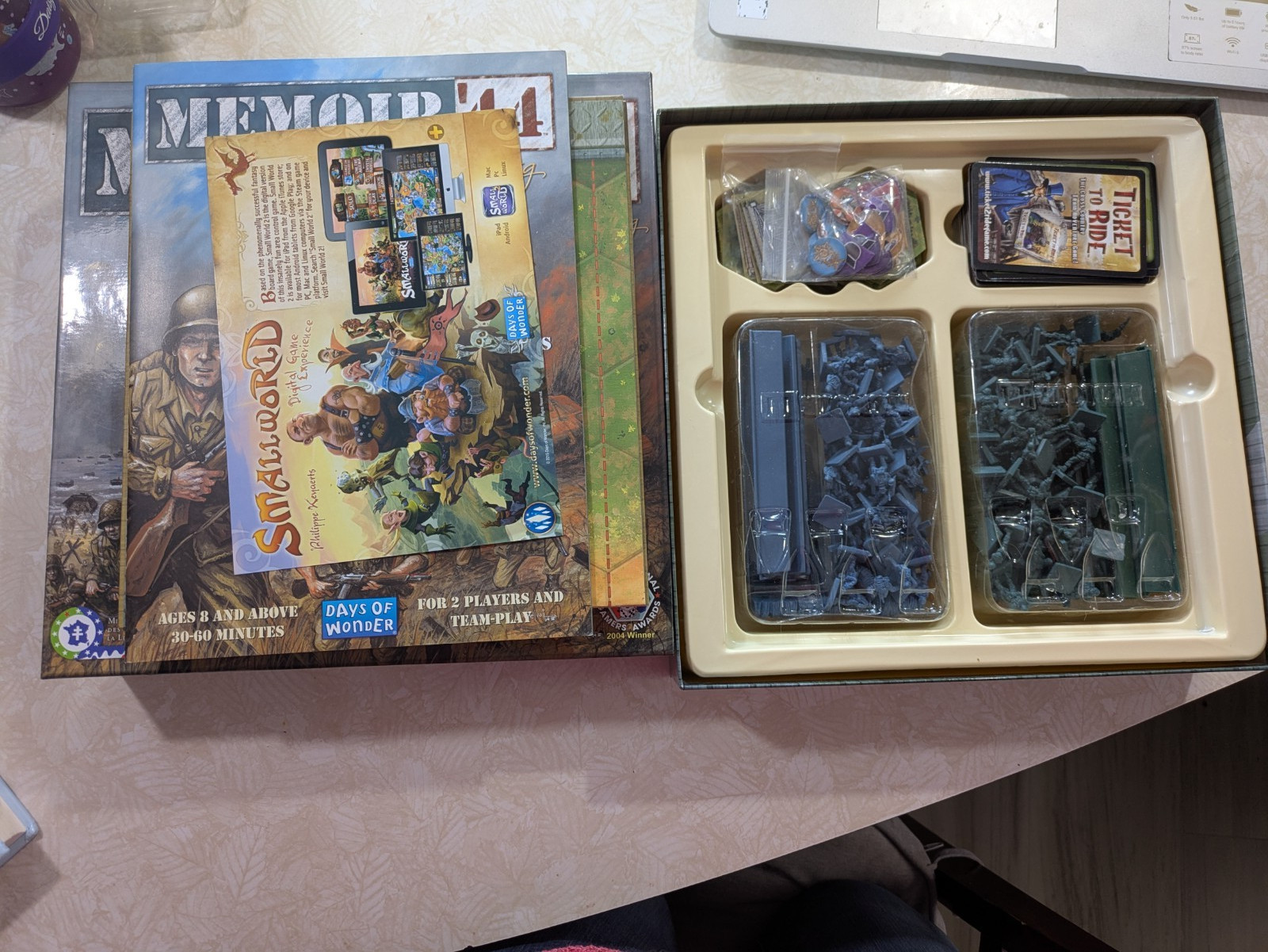Memoir ’44 Board Game – Days of Wonder – 7301 Third Edition – Complete, EX