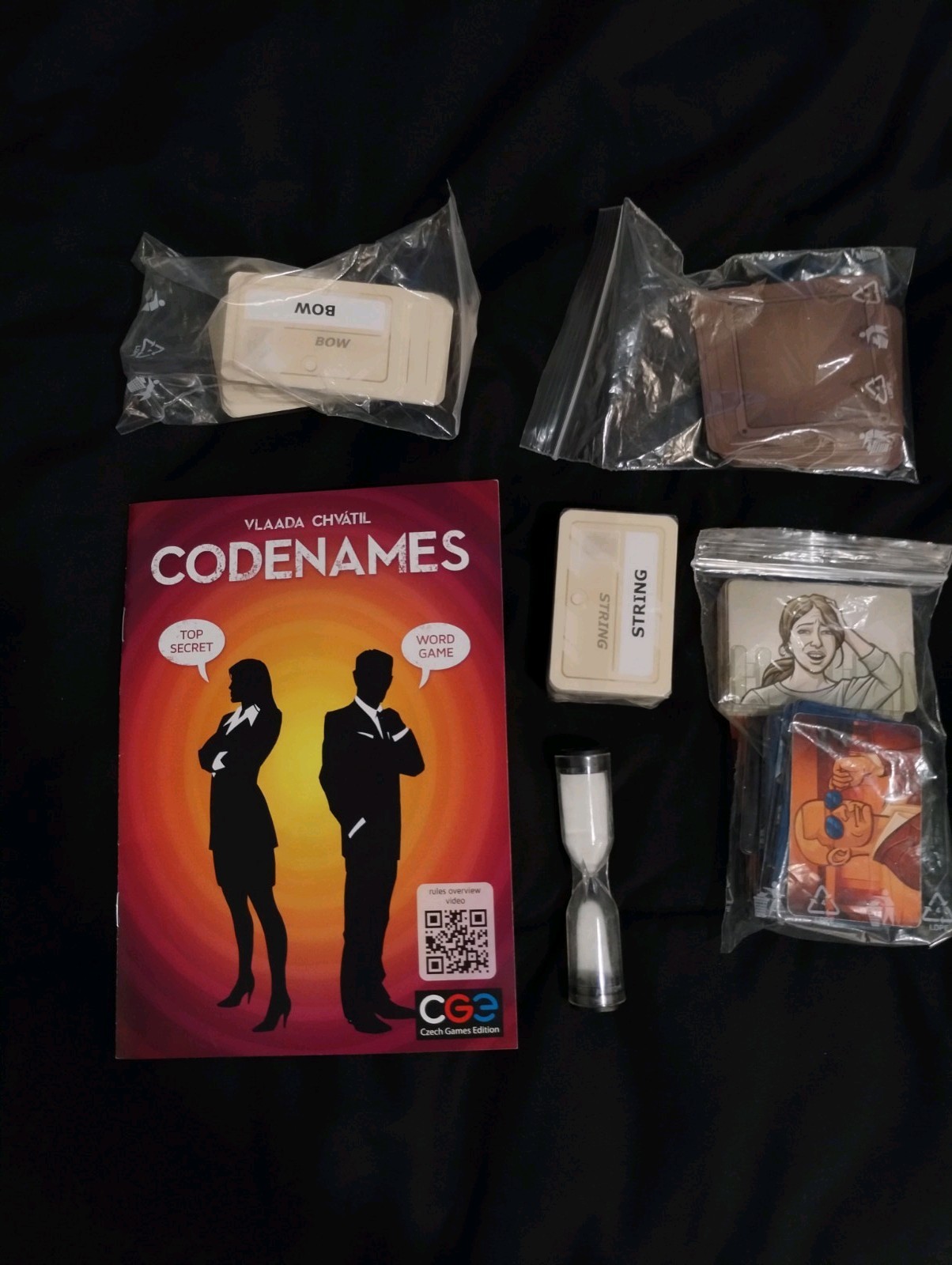 Codenames Complete Board Game Czech Games Edition Family Party Word Game