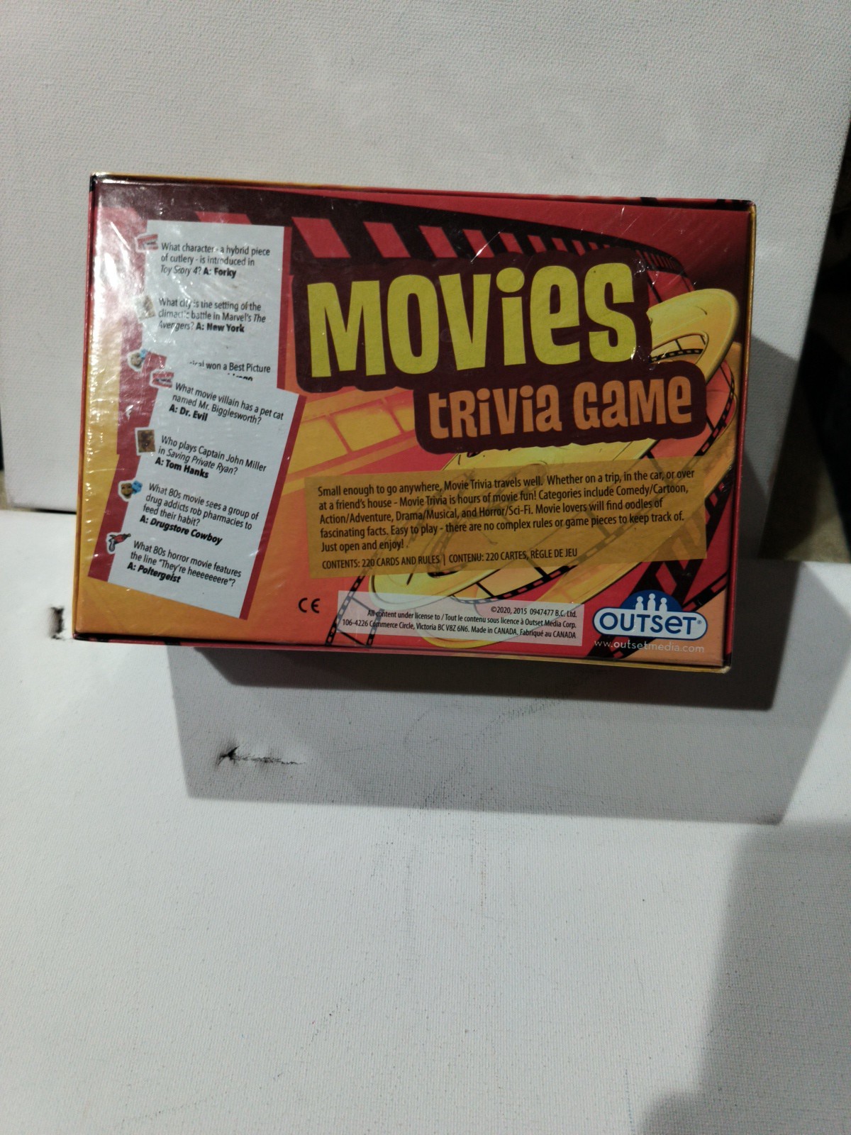 Movies Trivia Game new and sealed