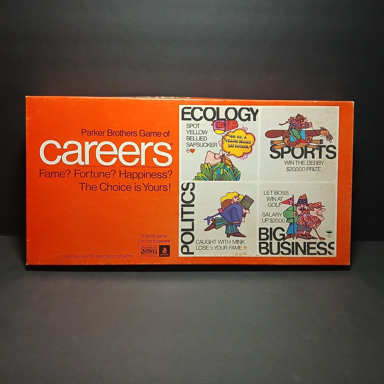 1971 Careers Board Game by Parker Brothers COMPLETE in Great Condition Vintage