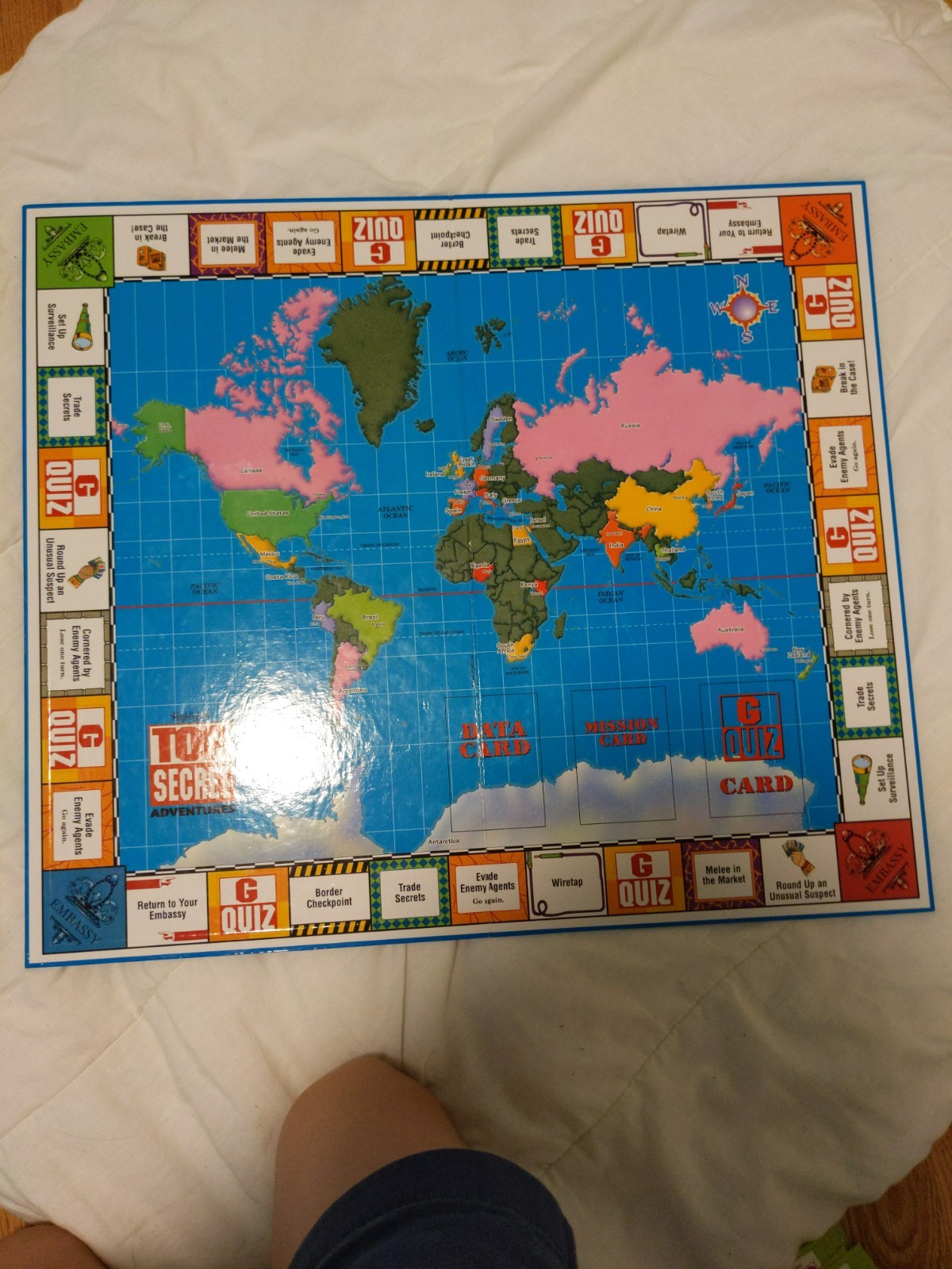 Highlights Top Secret Adventures Game Board Game 100% COMPLETE