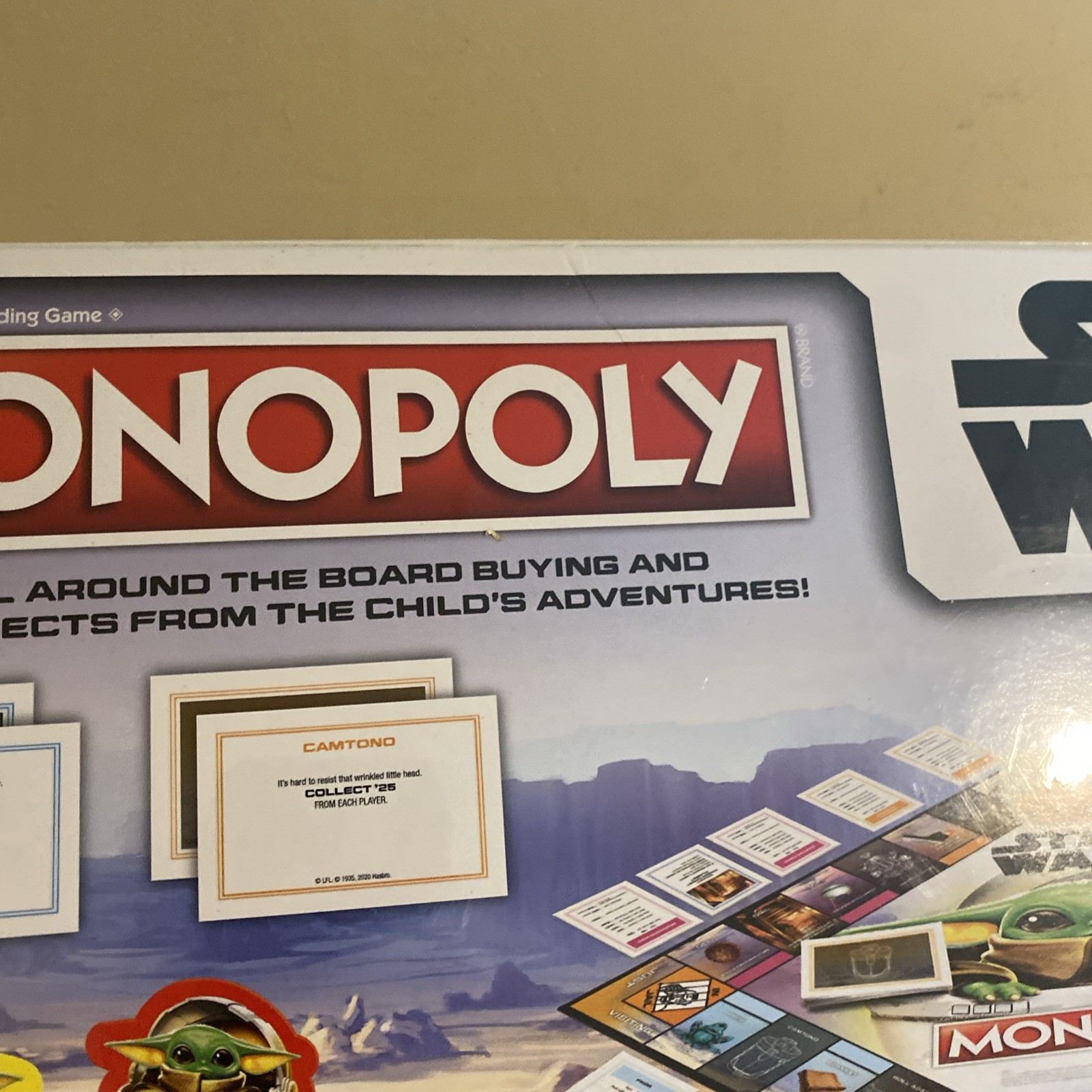 Monopoly Star Wars The Mandalorian Edition Game Baby Yoda Grogu NEW SEALED BOX