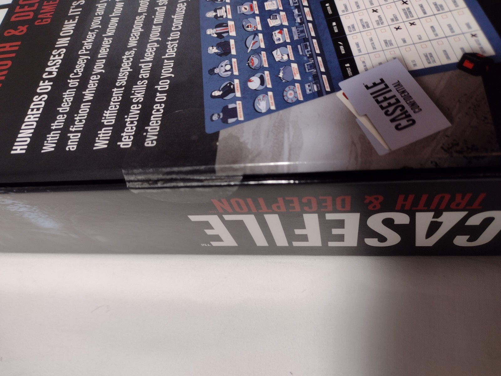 Casefile Truth And Deception Game NEW Based On Hit True Crime Podcast Sealed