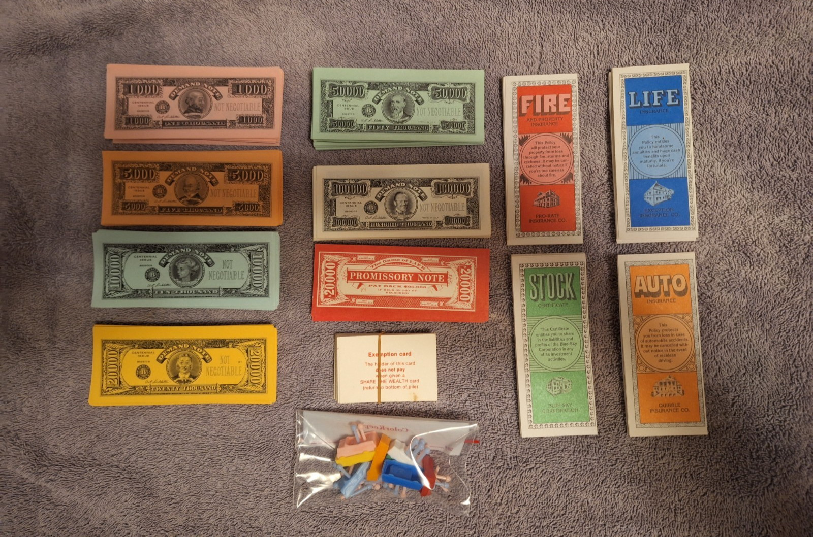 Vintage Milton Bradley The Game of Life A Family Game 2-8 players 9-Adult 1982
