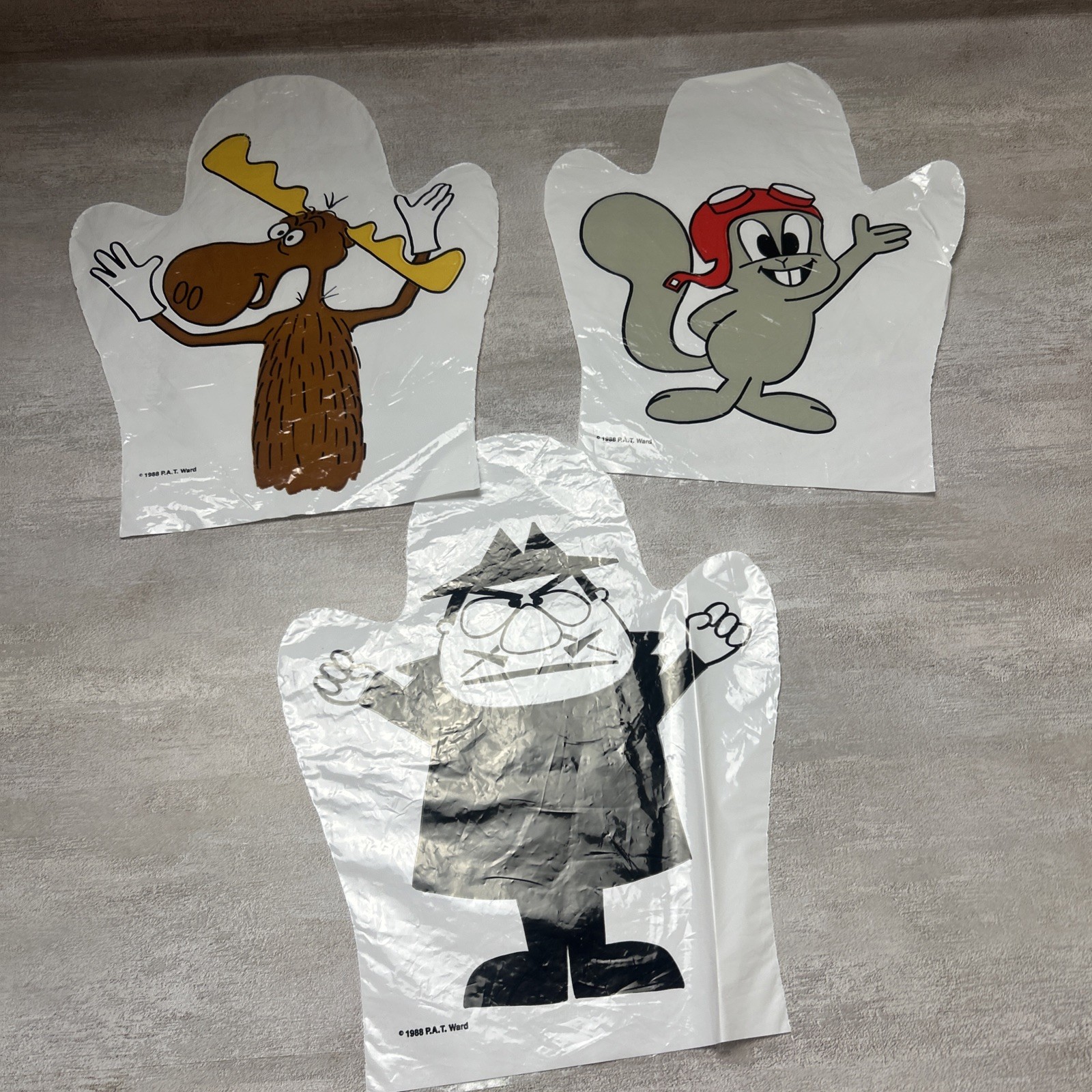 Vintage 1988 Rocky & Bullwinkle Role Playing Party Game Read Description