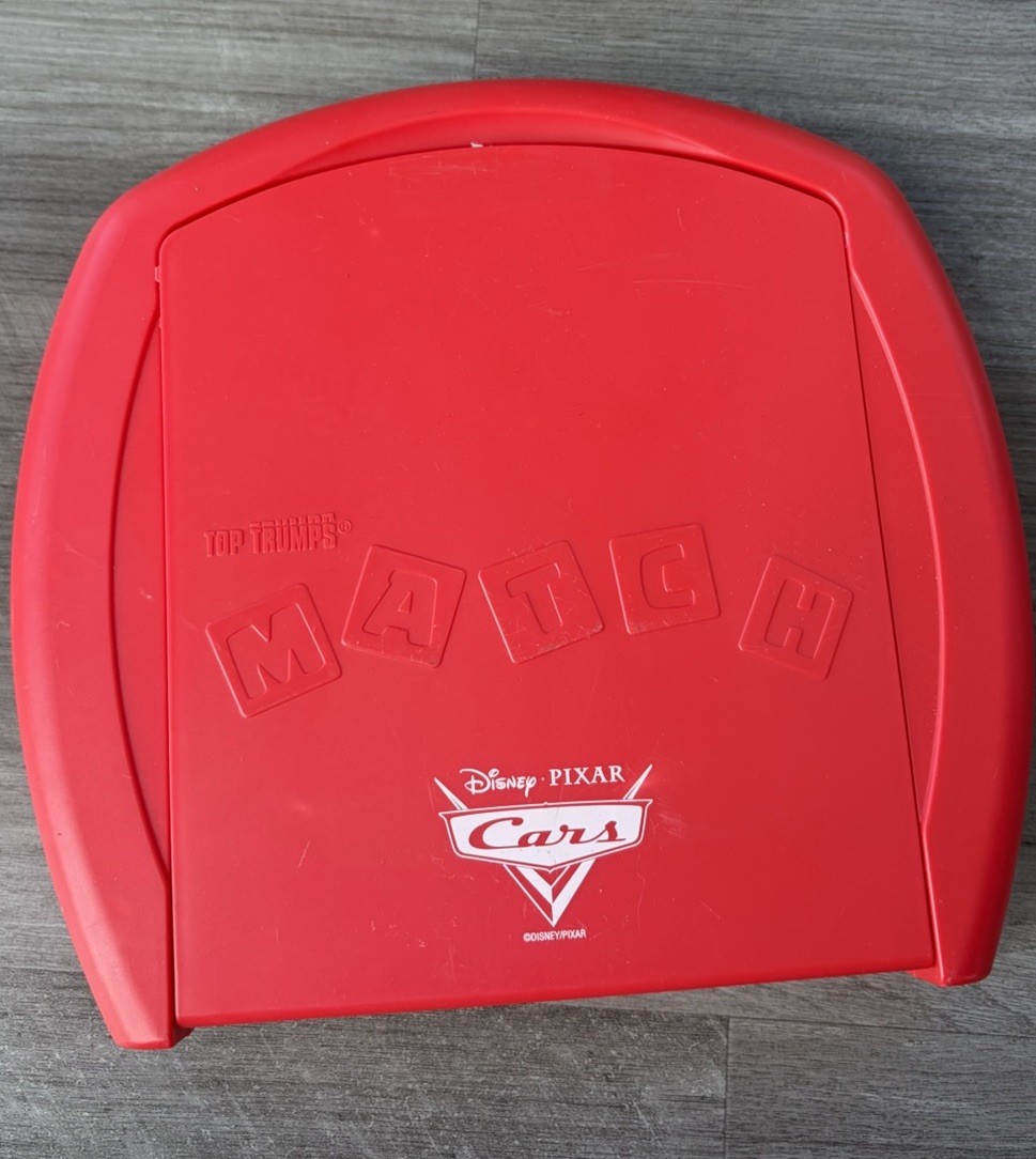 Disney Pixar Cars Top Trumps Match The Crazy Cube Board Game 5 In A Row Red Case