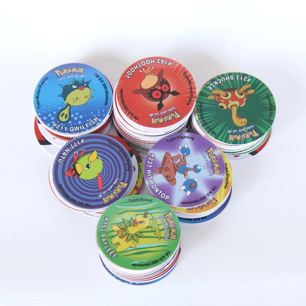 Pokemon Tazos 100/100 Generation 2 – Complete Set