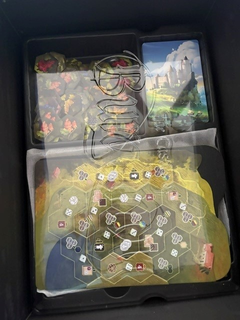 The Castles of Burgundy Special Edition + Acrylic Tokens and Hexes and Playmat