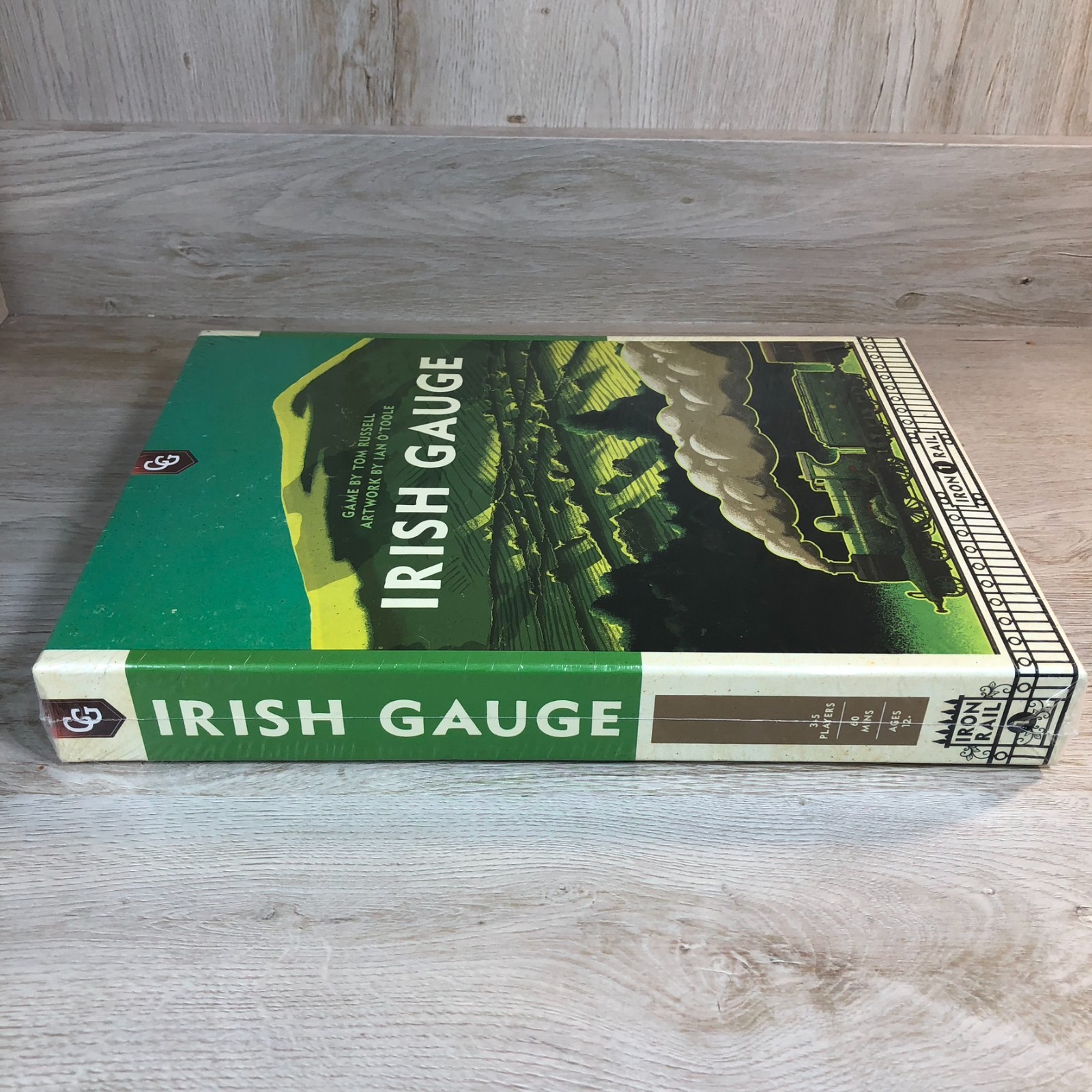 IRISH GAUGE Iron Rail Board Game by Tom Russell/Capstone Games Sealed NEW