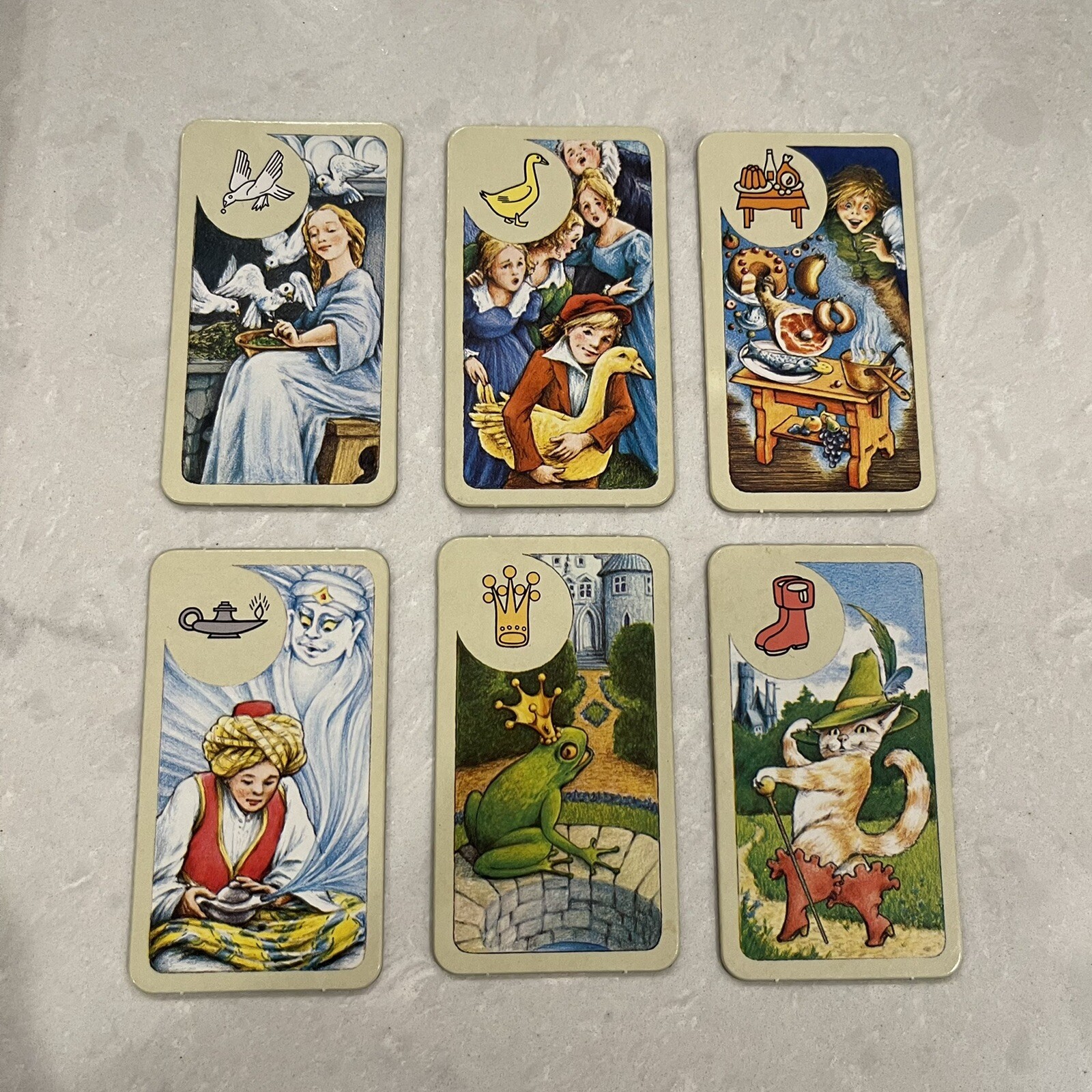 1982 Ravensburger Enchanted Forest Board Game REPLACEMENT Pieces 6 Legend Cards