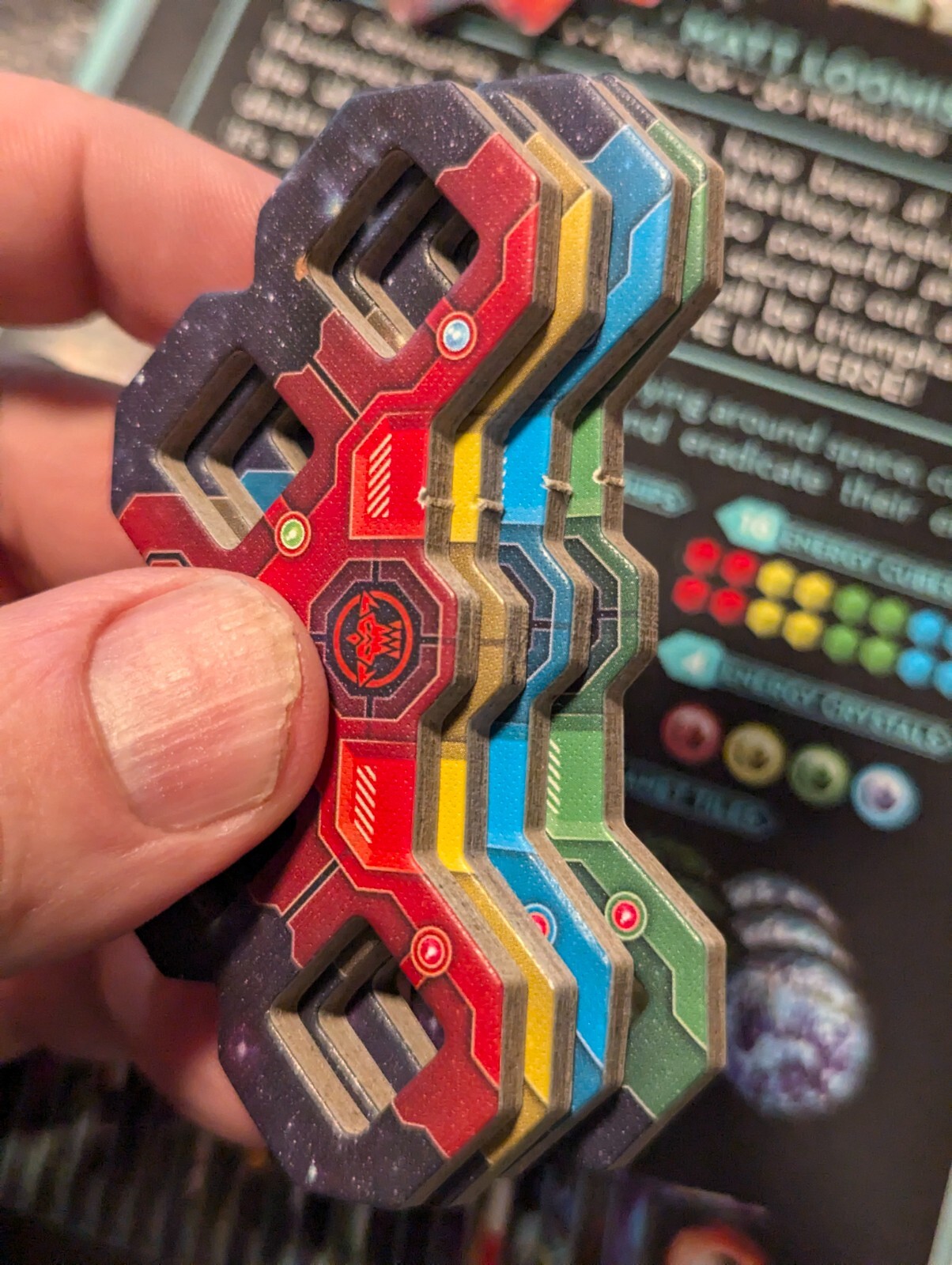 COSMIC KABOOM Board Game 100% COMPLETE 2016