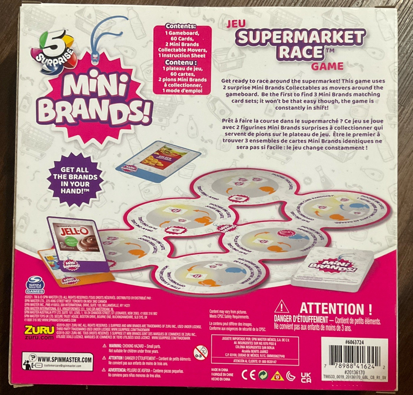 ZURU – Mini Brands Supermarket Race Game