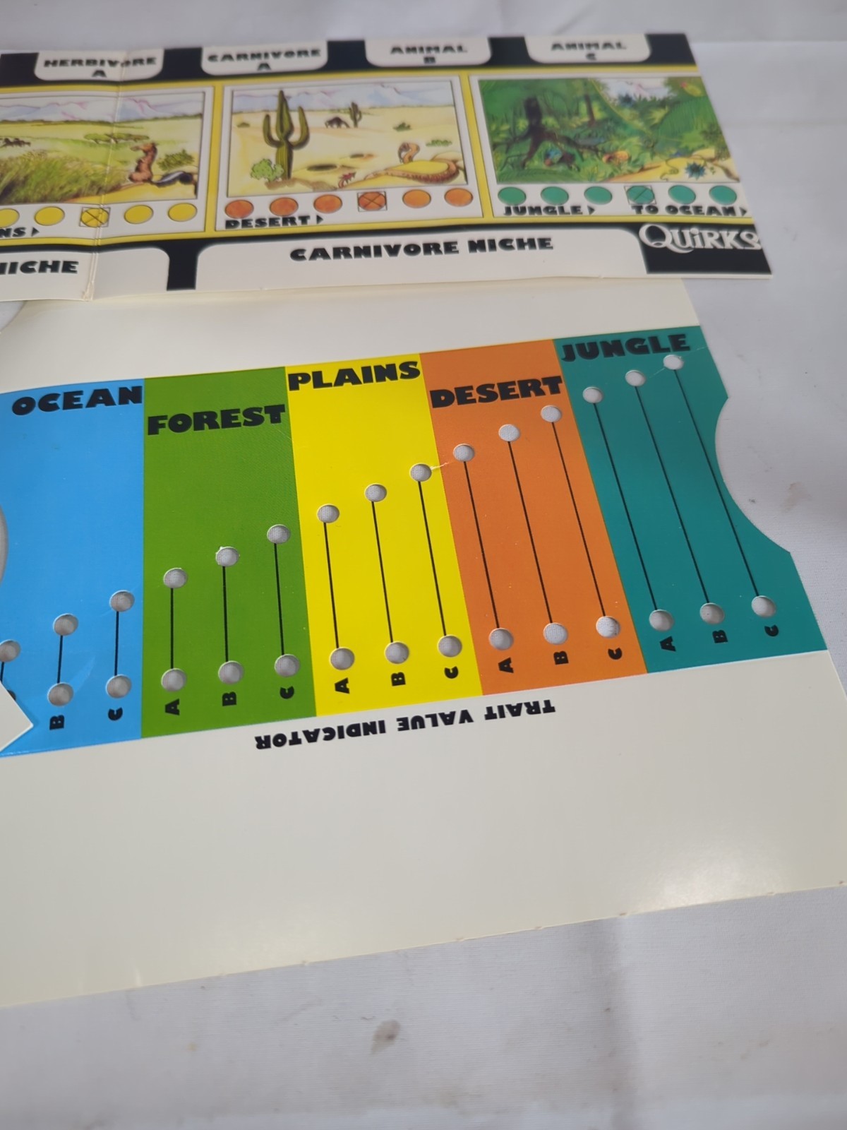 Vintage 1980 Eon Boardgame Quirks The Game of Un-Natural Selection 99% Complete