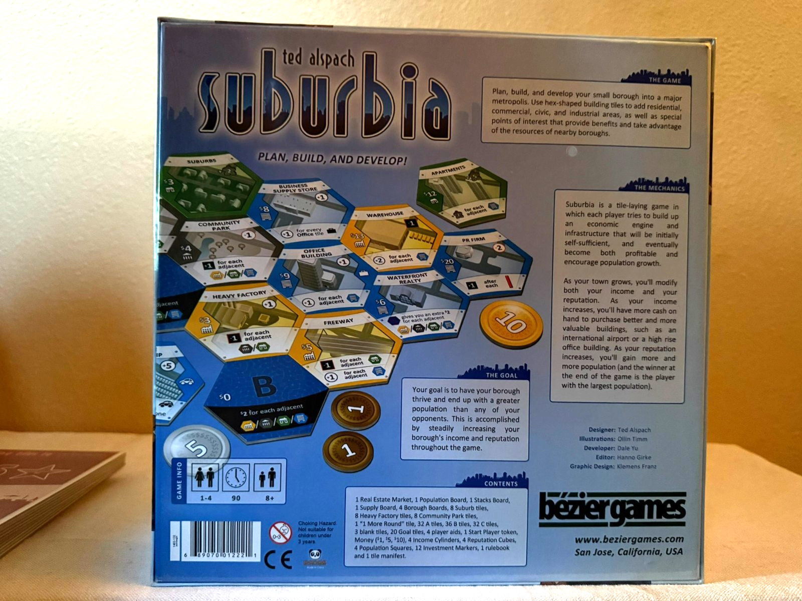 Suburbia by Bezier Games: Including suburbia 5⭐and suburbia inc – BrandNew