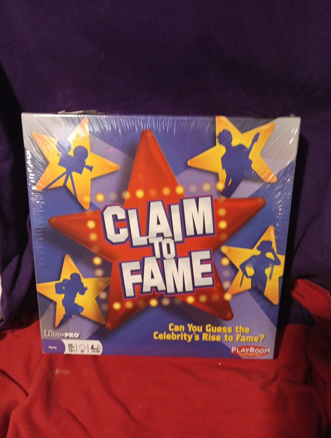 CLAIM TO FAME Board Game Ultra Pro Family Game 13+ New Sealed Fast Shipping