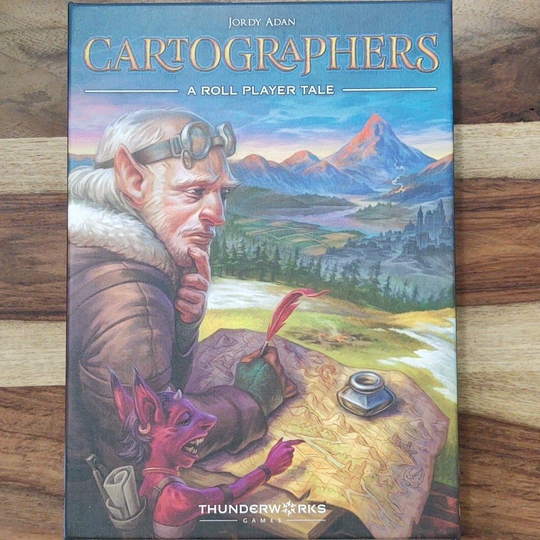 NIB Cartographers Roll Player Tale (TW Games) By Jordy Adan COMPLETE Unopened