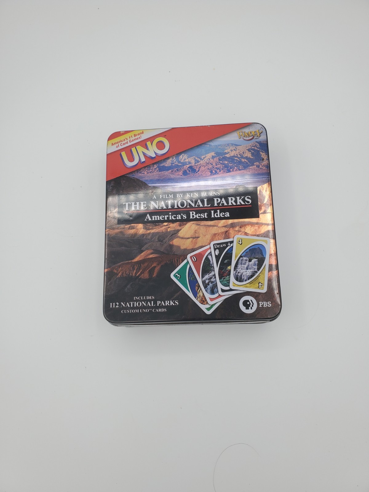 UNO National Parks Foundation Special Edition Card Game Collector Tin Complete