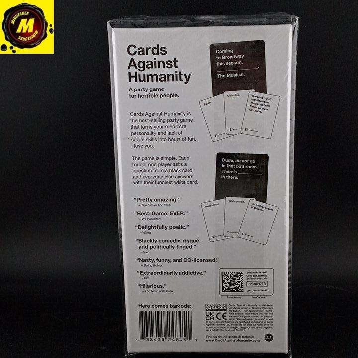 Cards Against Humanity (Updated for 2021) (CAH21014) (NIB) – #169187 – Party …