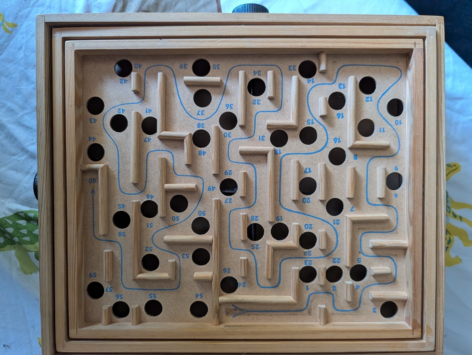 Vintage Brio Labyrinth Game in Original Box ~ Sweden, original ball included